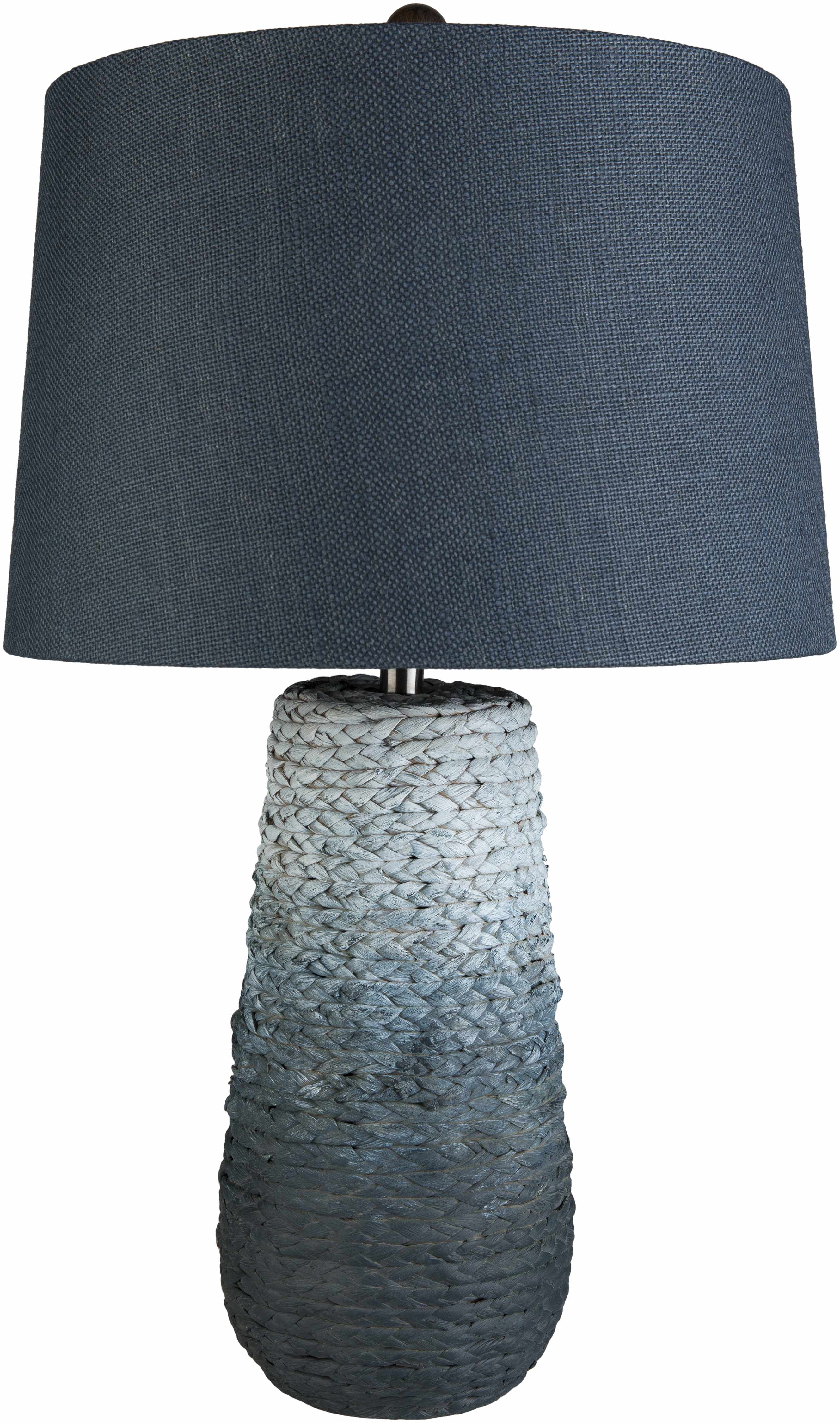 Dingras Pale Blue Jute Table Lamp - Clearance