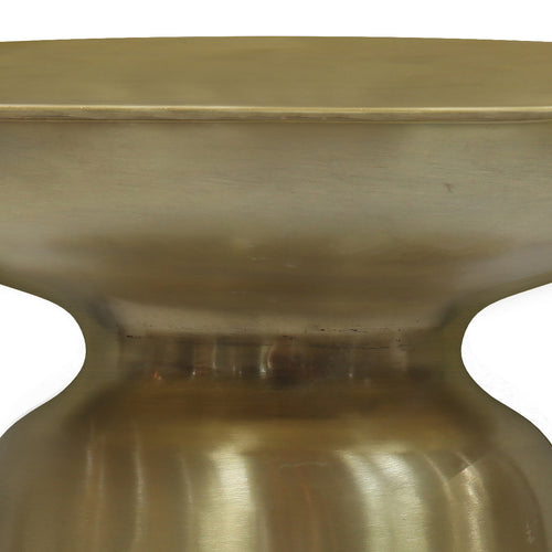 Toby 17 Inch Wide Modern Industrial Metal Accent Table