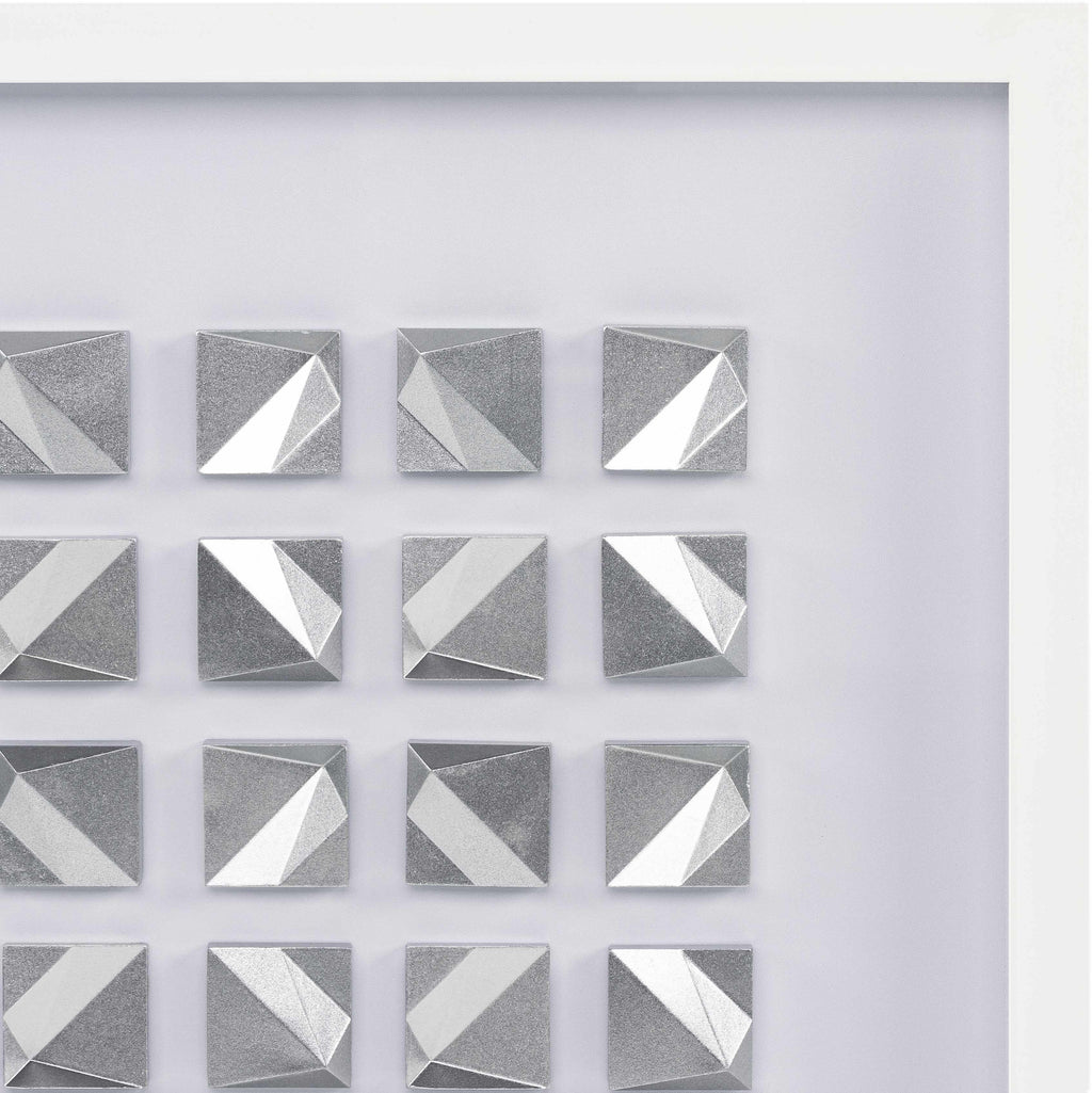 Mountainaire Silver Facet Wall Art - Clearance
