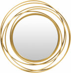 Monamon Round Rattan Mirror