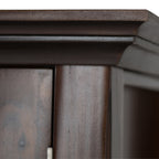Acadian Entryway Storage Cabinet - Brunette