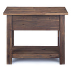 Monroe Narrow Side Table - Distressed