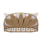 Patio Furniture Outdoor Daybed with Wicker Rattan