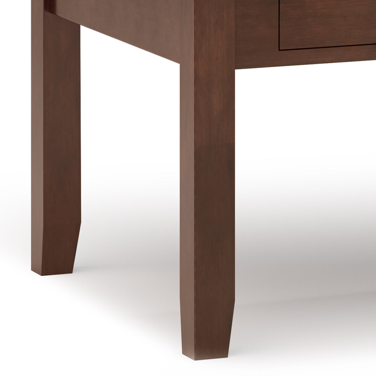 Artisan 46 Inch Wide Solid Wood Lift Top Coffee Table in Russet