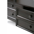 Amherst 48 Inch Wide Solid Wood Console Sofa Table in Hickory