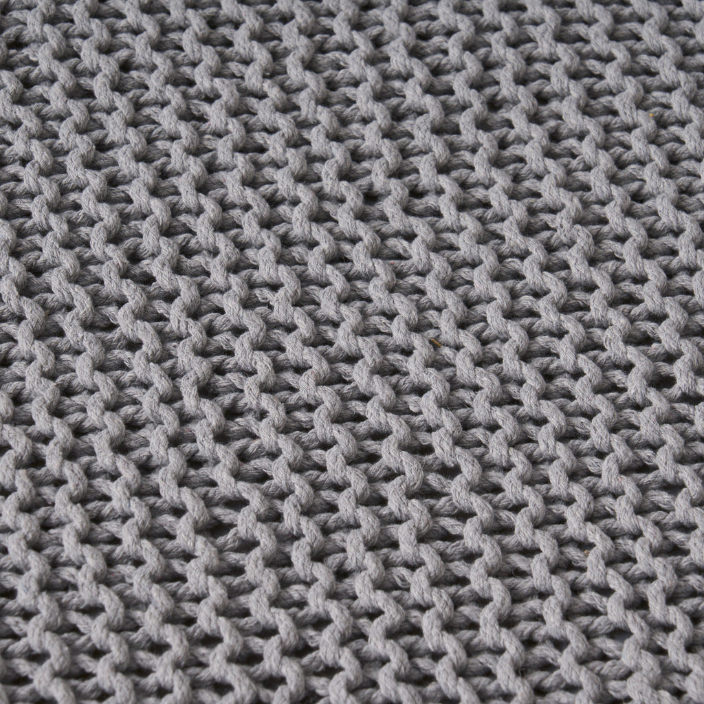 Knitted Foot Stool