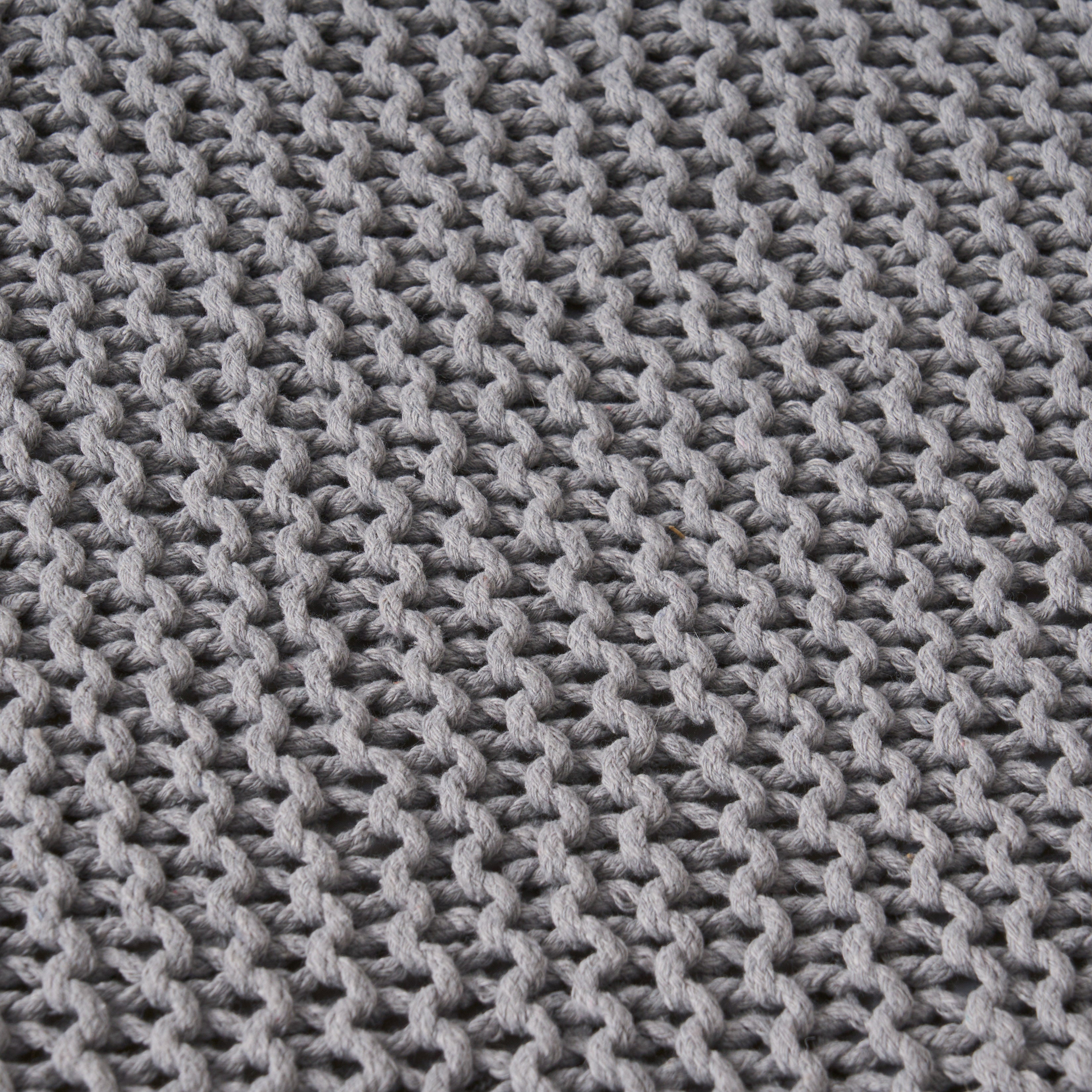 Knitted Foot Stool