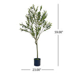 150Cm Artificial Olive Tree