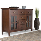 Artisan Solid Wood Sideboard Buffet in Russet