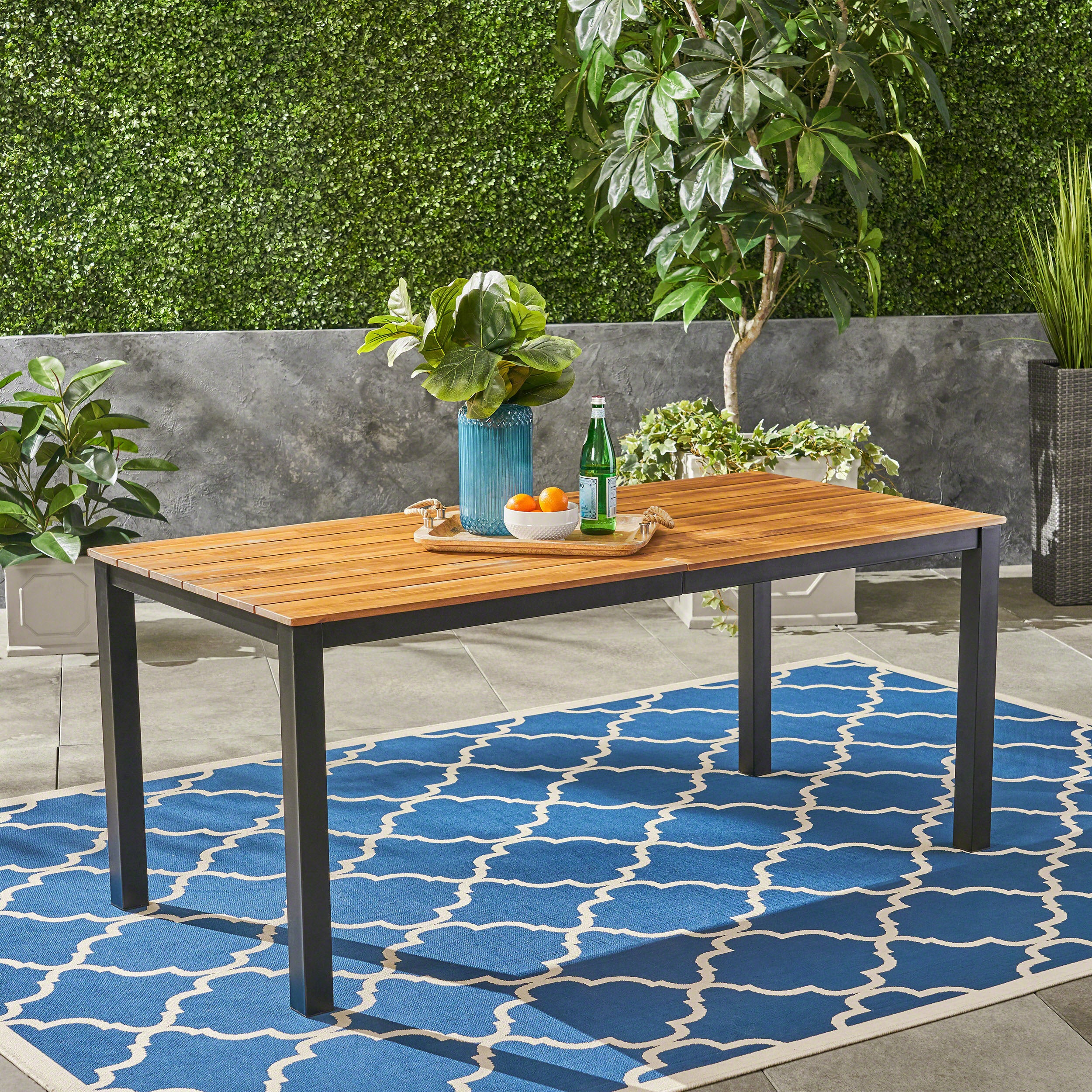 Rectangular Outdoor Dining Table