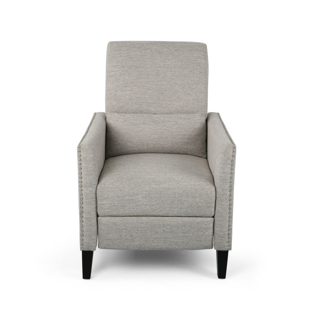 Pushback Recliner Chair with Side Pocket