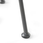 Orlando Outdoor Glass Top Faux Rattan Side Table