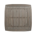 Outdoor Square Acacia Wood Table with Straight Legs