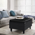 Harrison Small Coffee Table Storage Ottoman