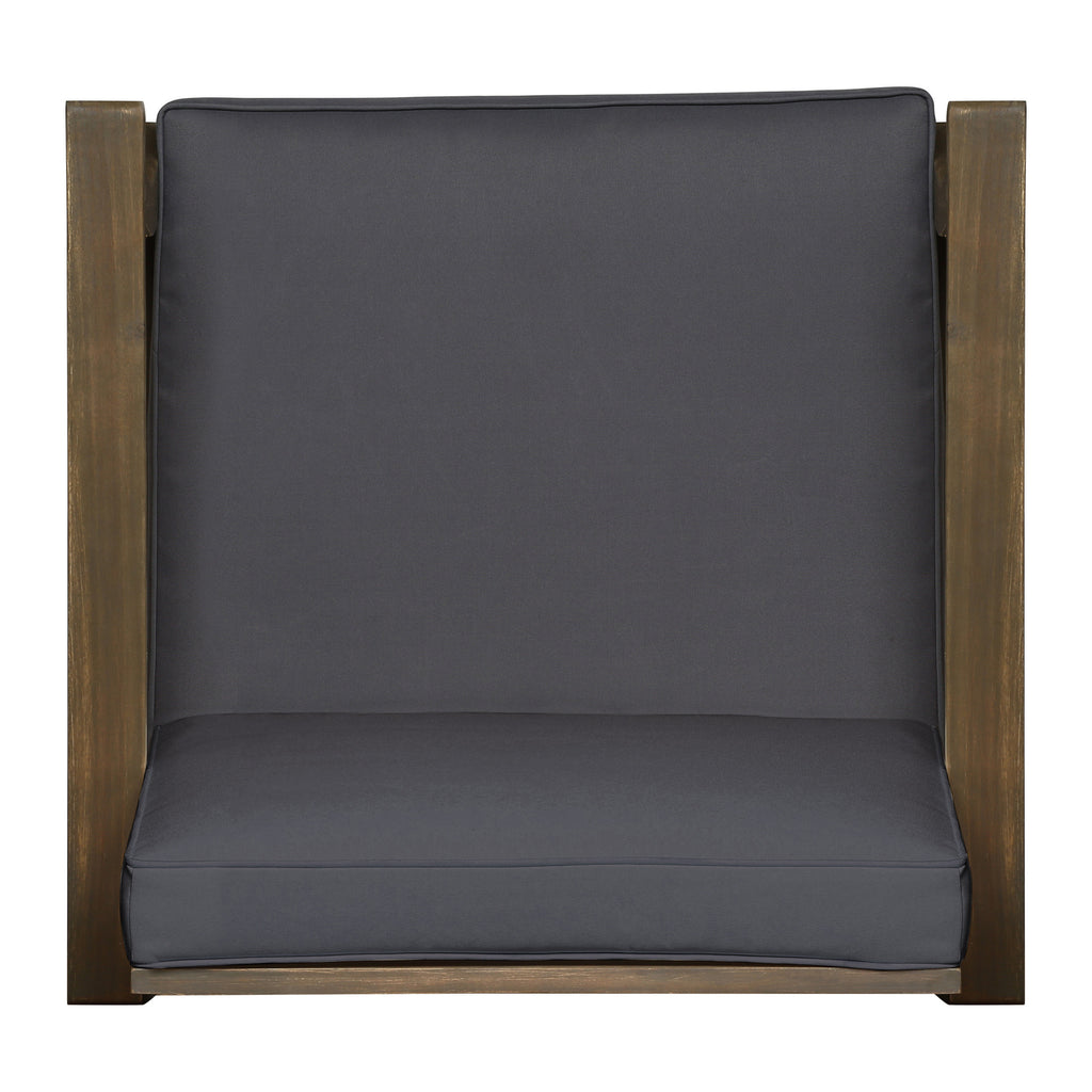 Perla Club Chair, Dark