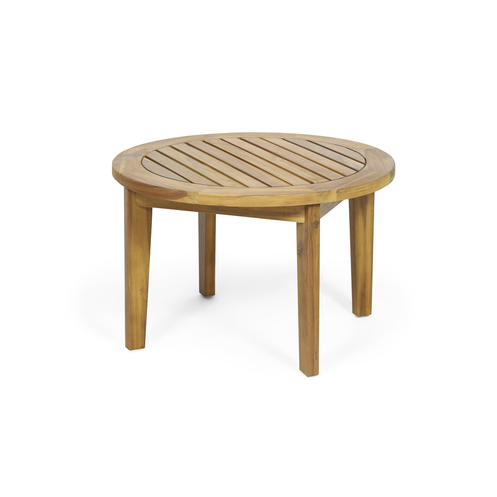 Outdoor Acacia Wood Patio Coffee Table