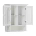 Acadian 24 Inch Wide Solid Wood Double Door Wall Cabinet