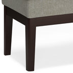 Carlson Small Ottoman Bench in Greige