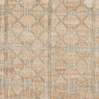 Rice Dusty Sage Fringed Jute Carpet