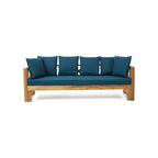 Outdoor Extendable Acacia Wood 3 Seater Sofa