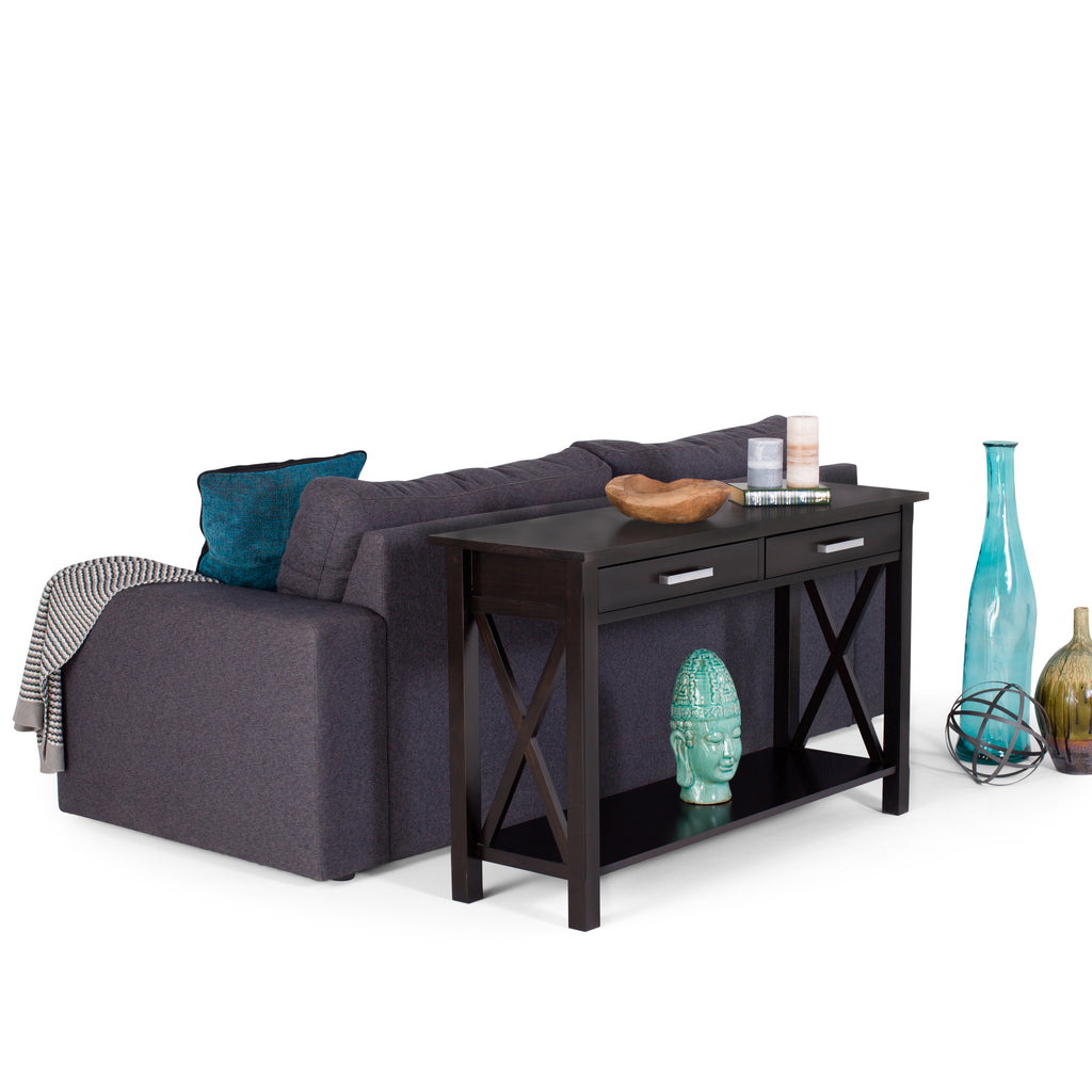 Kitchener 47 Inch Wide Solid Wood Console Sofa Table