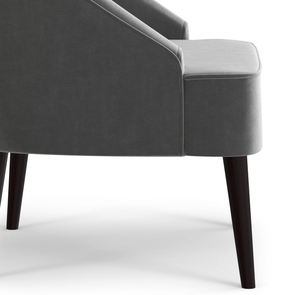 Harrah Accent Chair - Smoky Grey