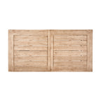 Outdoor Dining Set with 2 Benches and 1 Dining Table (3 pcs)
