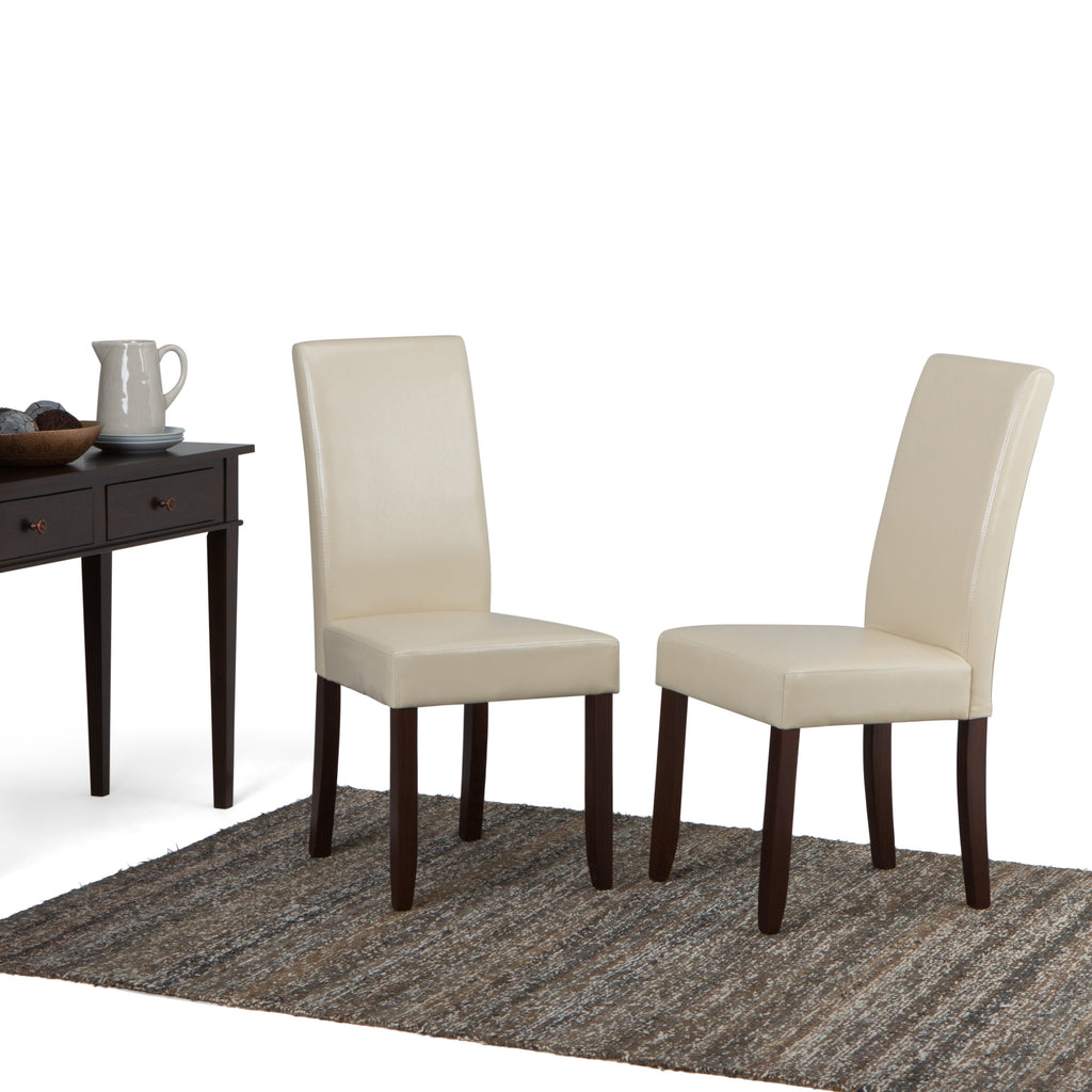 Acadian - Parson Dining Chair (Set of 2) - Satin