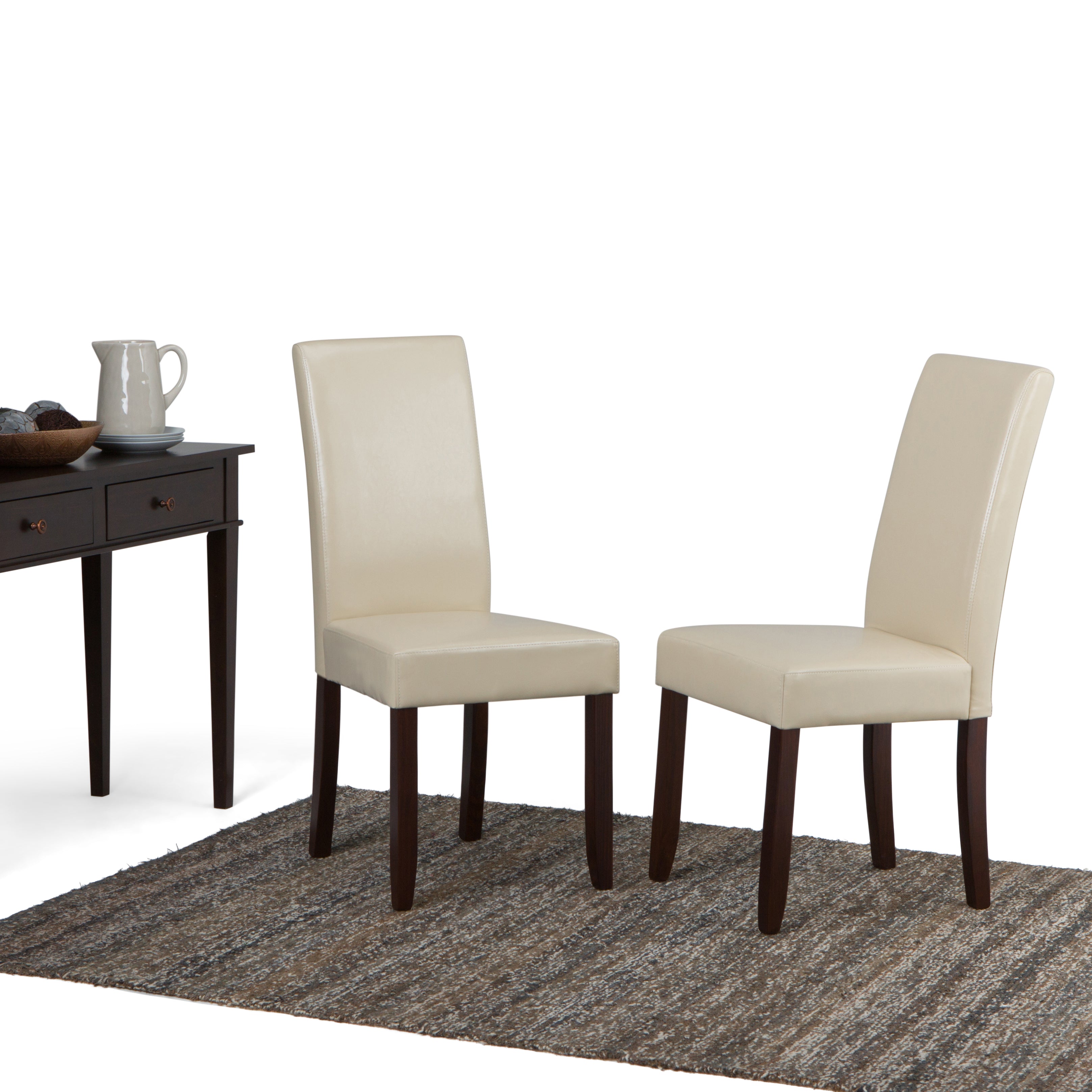 Acadian - Parson Dining Chair (Set of 2) - Satin