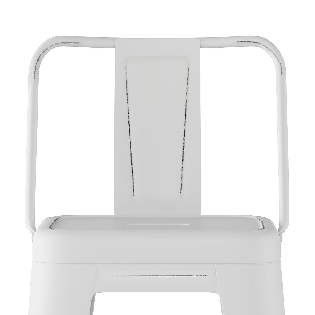 Rayne - 30" Metal Bar Stool (Set of 2) - Distressed