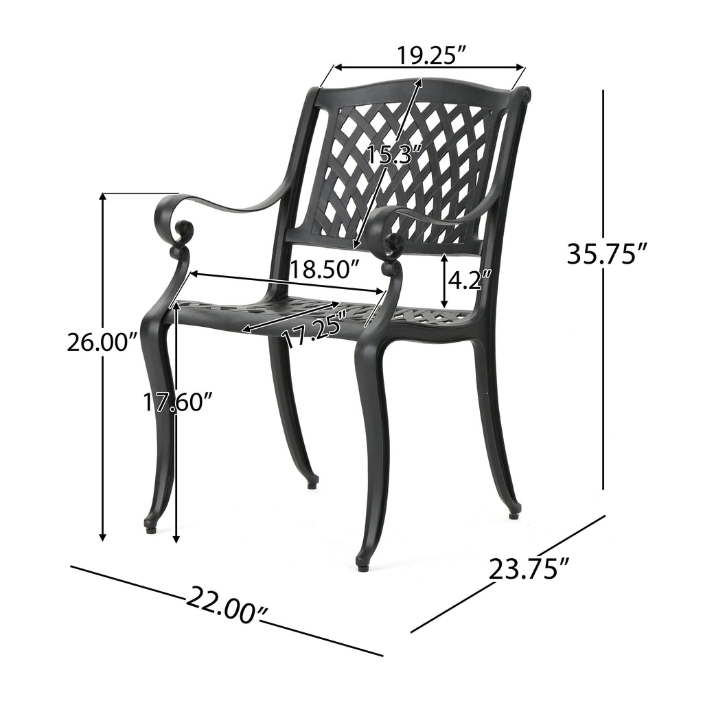 Cayman Arch Mesh I Chair Set of 2