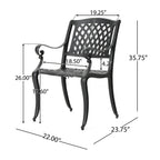 Cayman Arch Mesh I Chair Set of 2