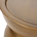 Metal Hammered Coffee Table
