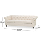 Chesterfield Style 3 Seater Sofa