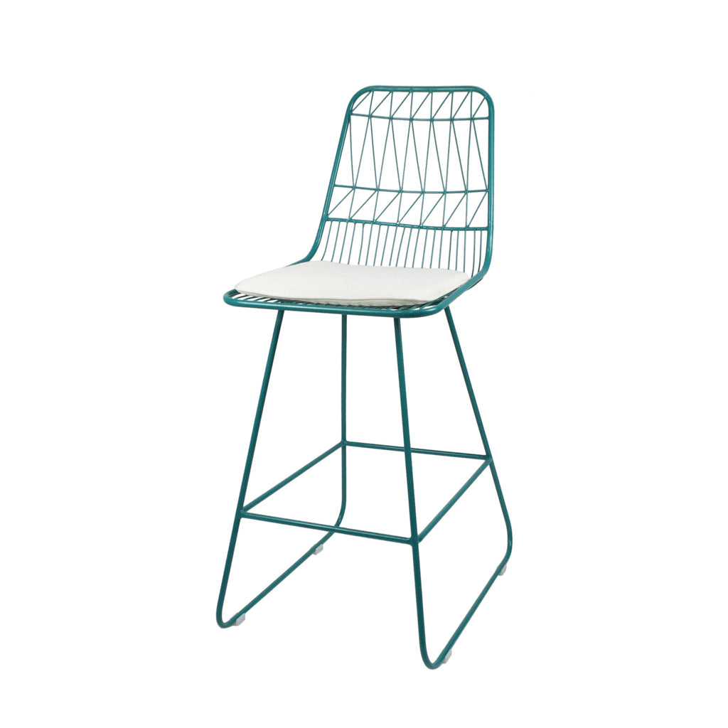 Niez Counter Stool with Cushions - Set of 2