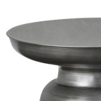 Toby 17 Inch Wide Modern Industrial Metal Accent Table