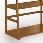Acadian Ladder Shelf Bookcase - Light Golden