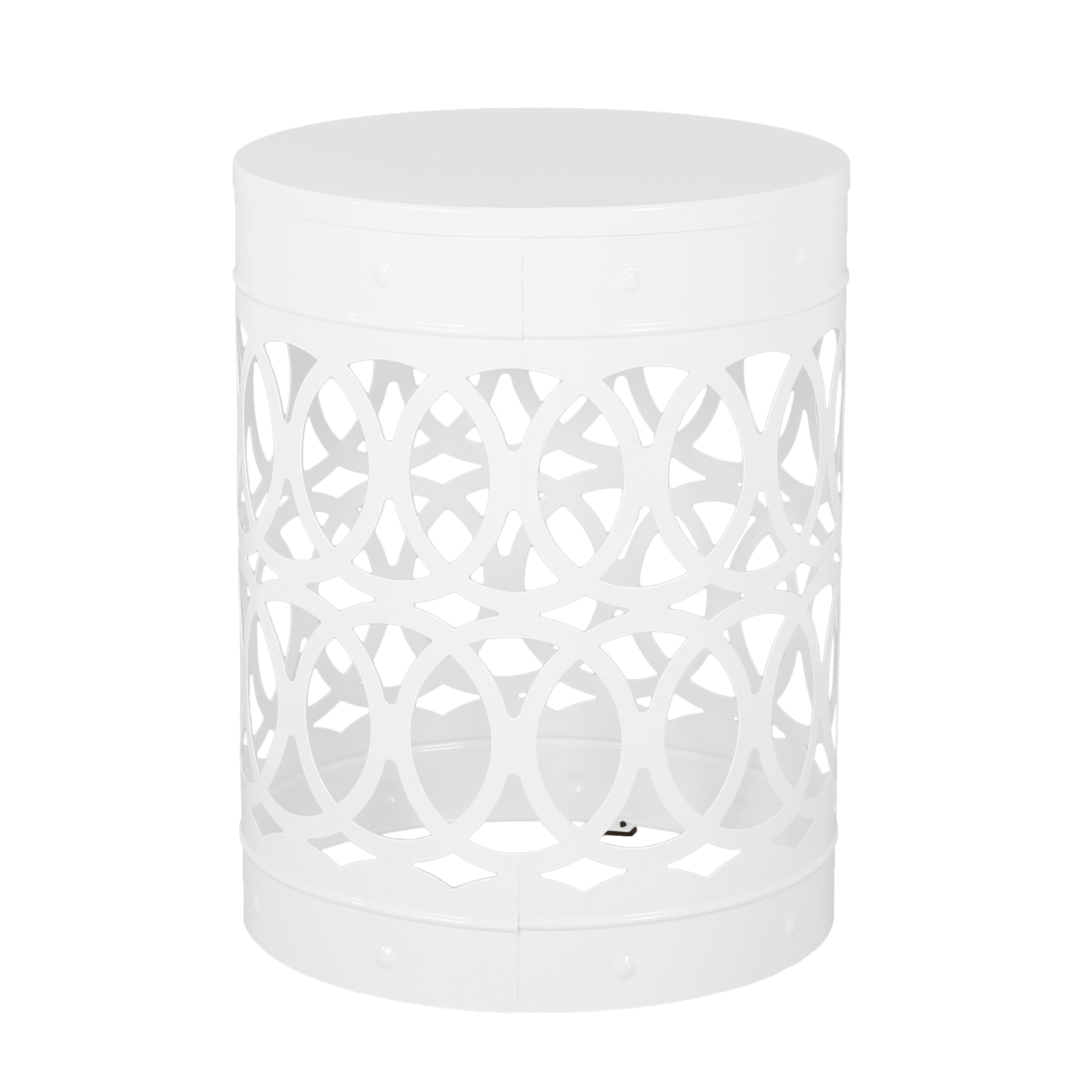 Outdoor Metal S/2 End Table