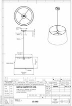 Panubigan Ceiling Light - Clearance