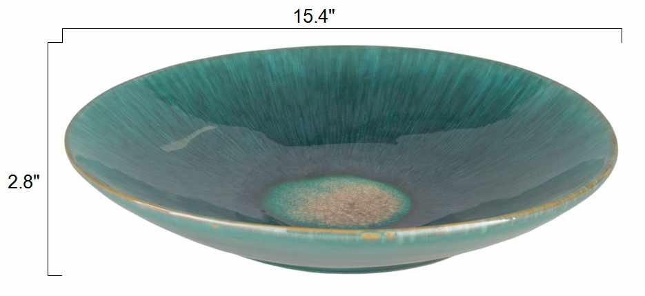 Paterson Dark Brown Ceramic Outdoor Decorative Accent