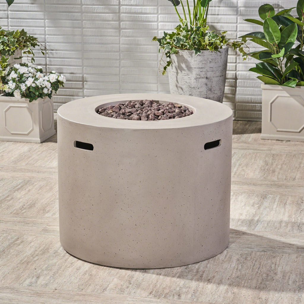 31" Round MGO Fire Pit - 40,000 BTU