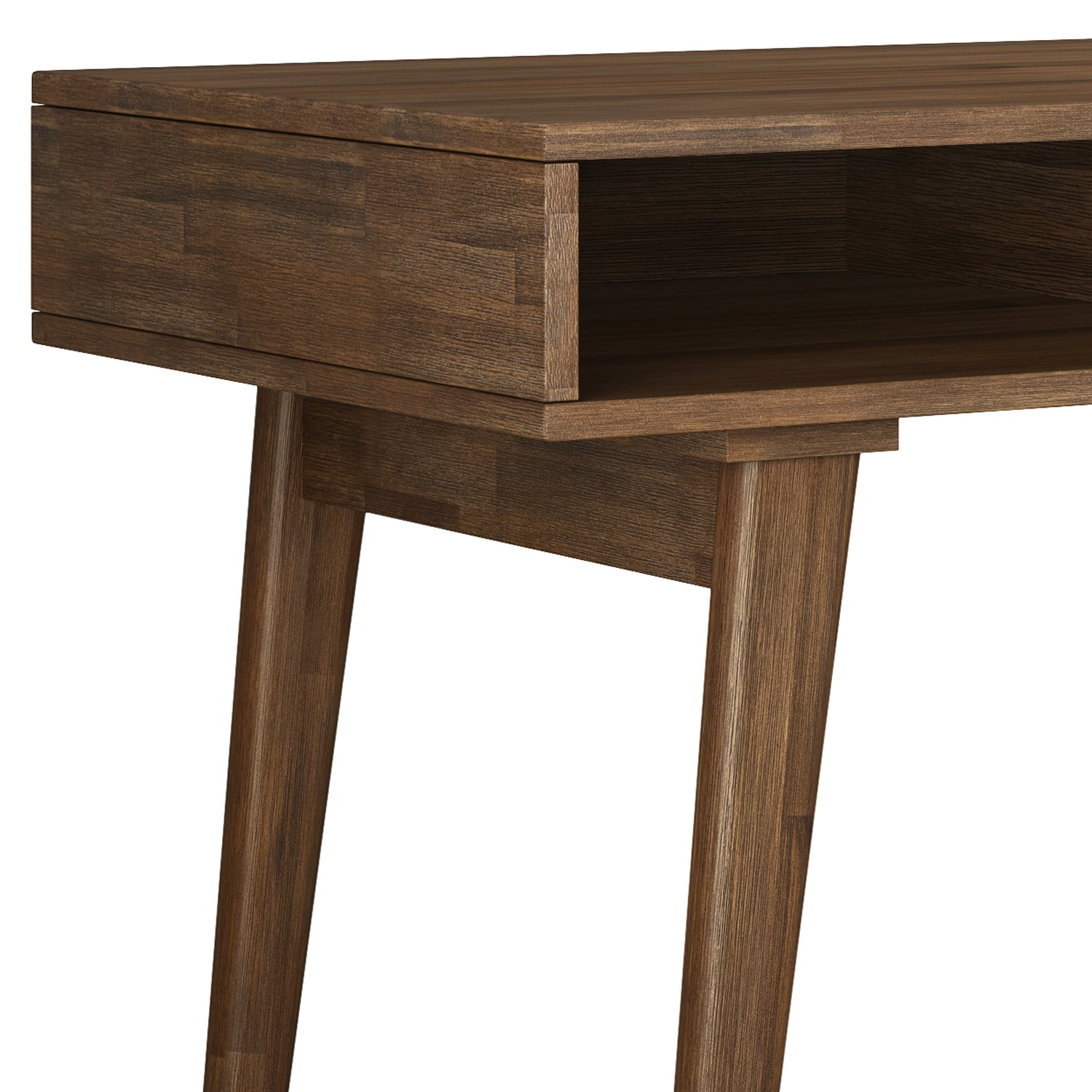Clarkson Rustic Desk with Side Drawers