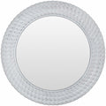 Polverigi Round White Mirror - Clearance