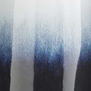 Pitfour Blue White Ceramic Outdoor Vase Set