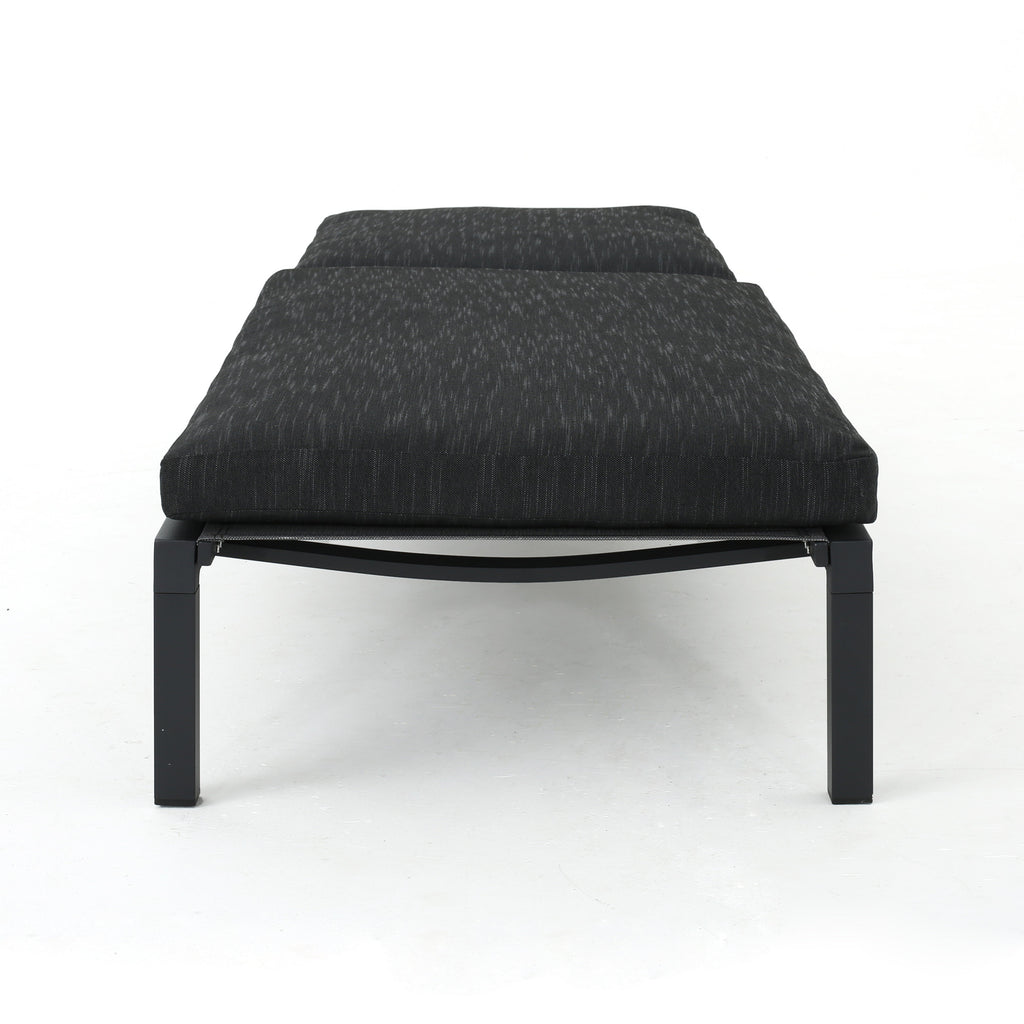 Navan Chaise Lounge - Dark Gray
