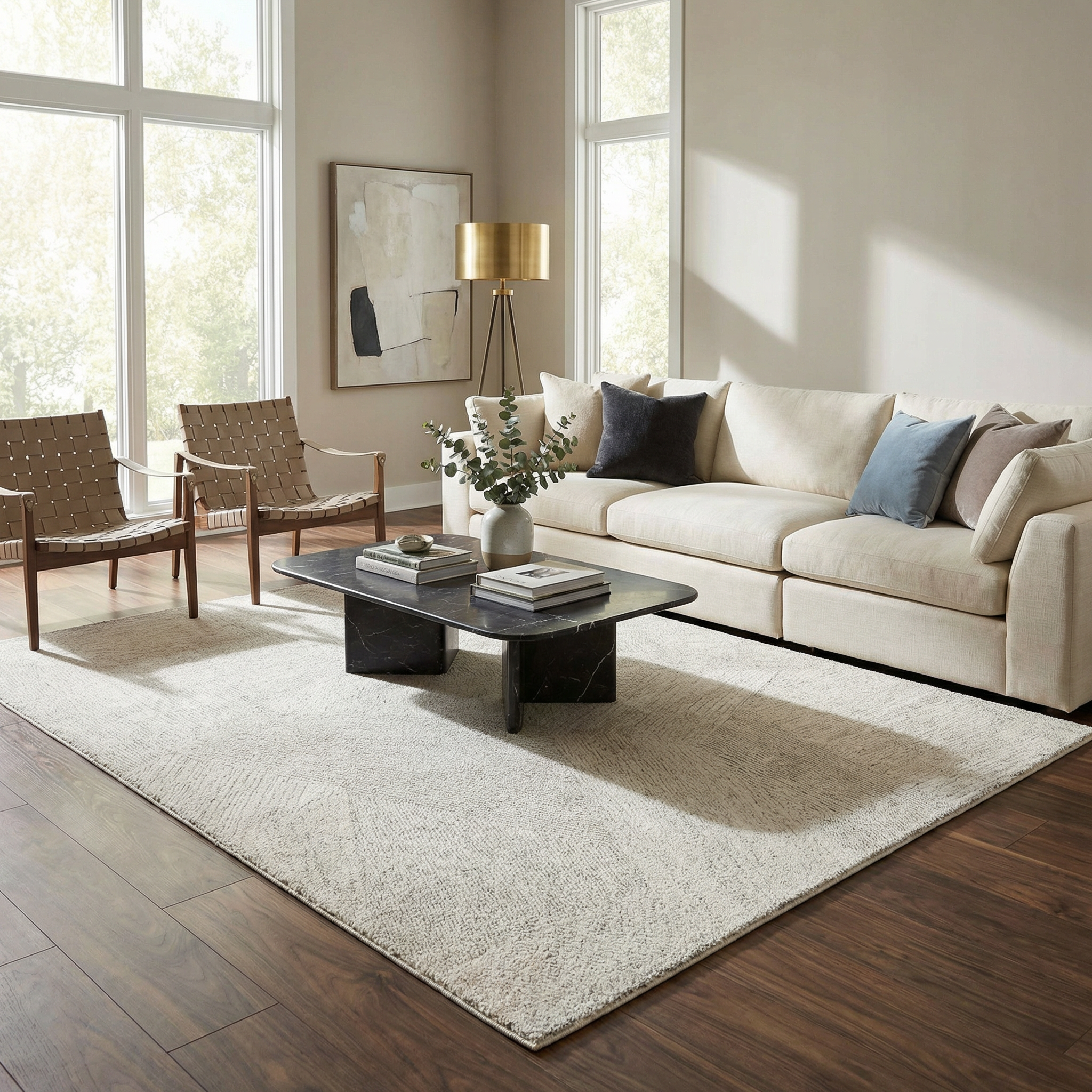 Annalong Modern High Pile Luxe Rug