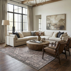 Greenpoint Dusty Blue Washable Rug