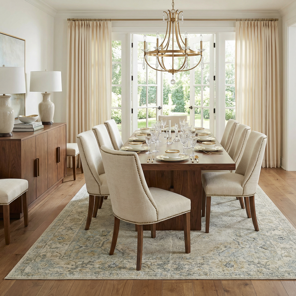 Tyche Light Gray Thick Luxe Area Rug