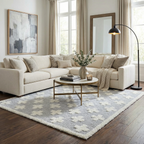 Satu Blue Area Rug