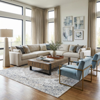 Rudo Flat Pile Washable Rug